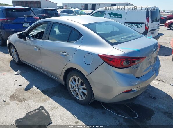JM1BM1U73G1303384 2016 MAZDA 3 Silver Задня ліва чверть