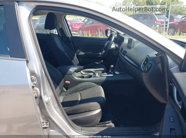 JM1BM1U73G1303384 2016 MAZDA 3 Silver Вид салону спереду