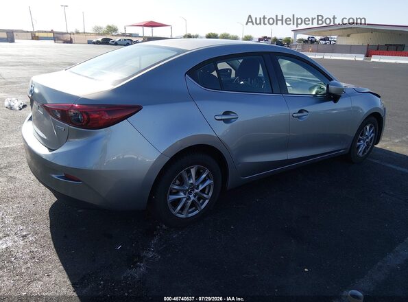 JM1BM1U76G1335407 2016 MAZDA 3 Silver Trasero derecho