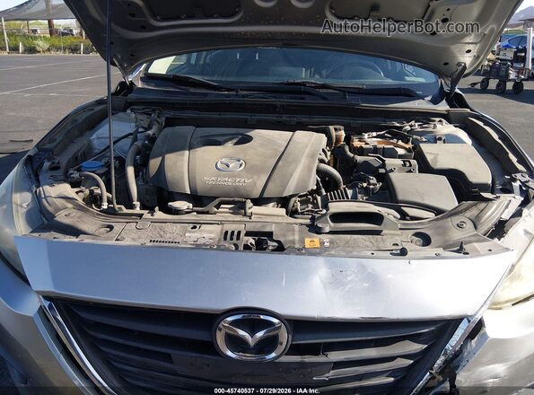 JM1BM1U76G1335407 2016 MAZDA 3 Silver Vista trasera