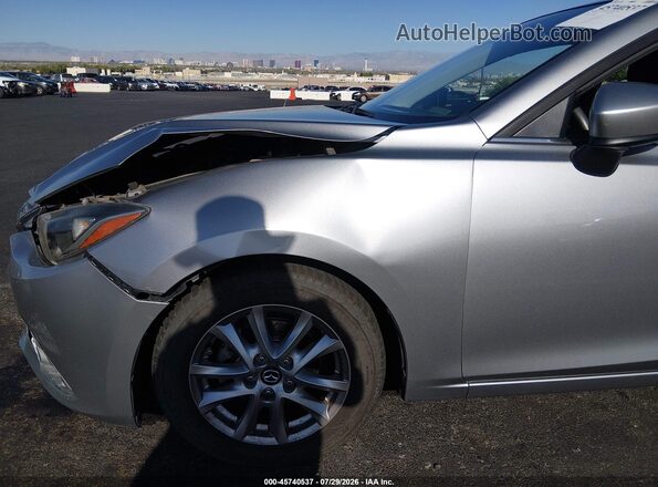 JM1BM1U76G1335407 2016 MAZDA 3 Silver Vista frontal