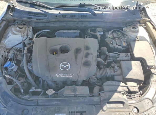 JM1BM1U79G1332789 2016 MAZDA 3 White Vista interior trasera