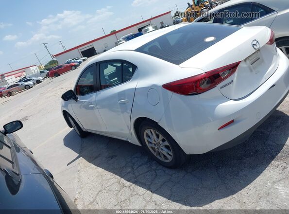 JM1BM1U7XG1294487 2016 MAZDA 3 White Widok wnętrza 360 stopni