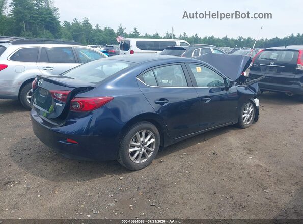 JM1BM1V74G1350258 2016 MAZDA 3 Blue Tył prawy