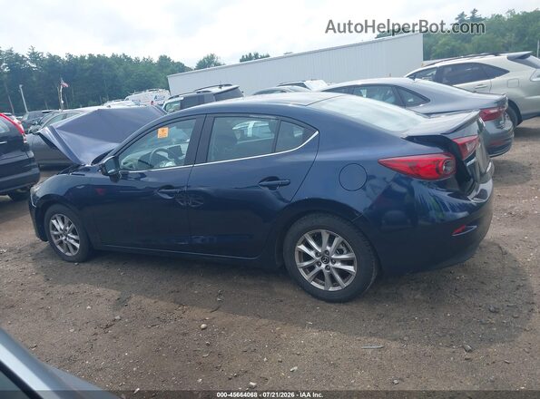JM1BM1V74G1350258 2016 MAZDA 3 Blue Widok wnętrza 360 stopni