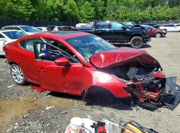 JM1BM1X37G1298098 2016 MAZDA 3 Red Front right