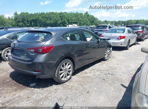 JM1BN1L37H1145161 2017 MAZDA 3 Gray Հետևի աջ