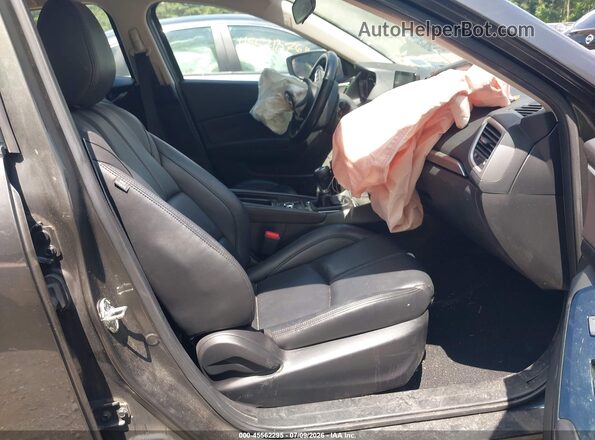 JM1BN1L37H1145161 2017 MAZDA 3 Gray Սալոնի դիմացի տեսք