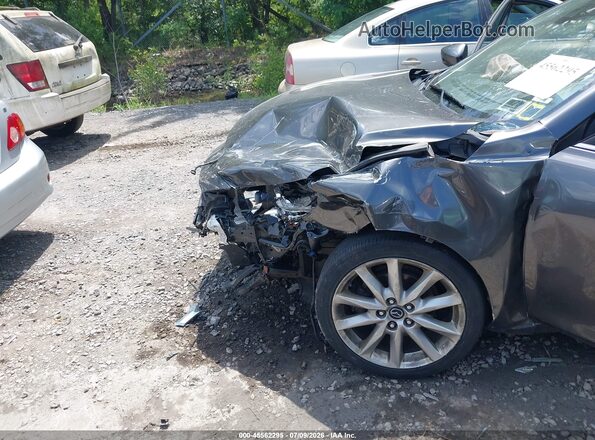 JM1BN1L37H1145161 2017 MAZDA 3 Gray Դիմացի տեսք