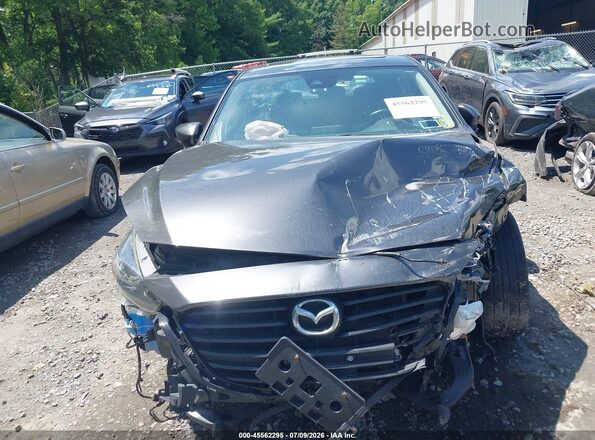 JM1BN1L37H1145161 2017 MAZDA 3 Gray Առջևի վահանակի տեսք