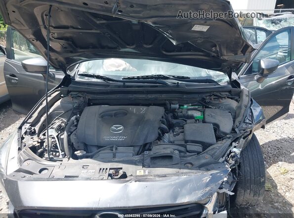 JM1BN1L37H1145161 2017 MAZDA 3 Gray Հետևի տեսք