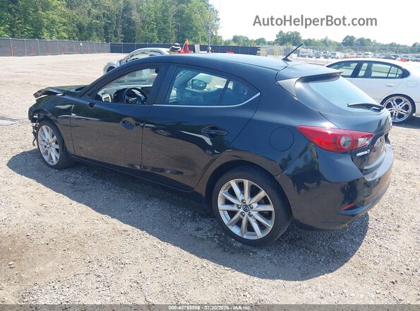 JM1BN1L71H1101658 2017 MAZDA 3 Black Rear left