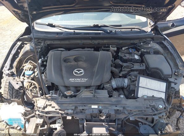 JM1BN1L71H1101658 2017 MAZDA 3 Black Rear view