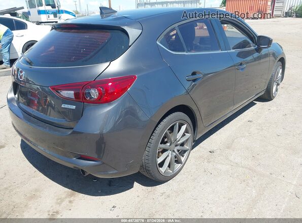 JM1BN1M31H1143372 2017 MAZDA 3 Black Задня права чверть
