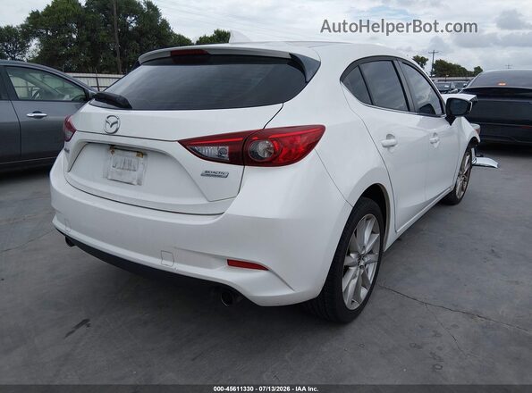 JM1BN1M33H1115489 2017 MAZDA 3 White უკანა მარჯვენა