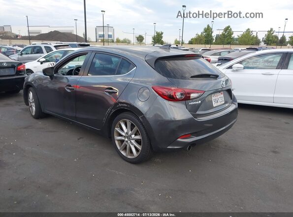 JM1BN1M37H1122123 2017 MAZDA 3 Gray Rear left