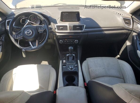 JM1BN1M38H1131641 2017 MAZDA 3 Blue Вид панелі приладів