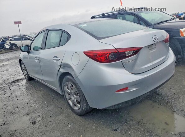 JM1BN1U71H1120936 2017 MAZDA 3 Silver Tył lewy