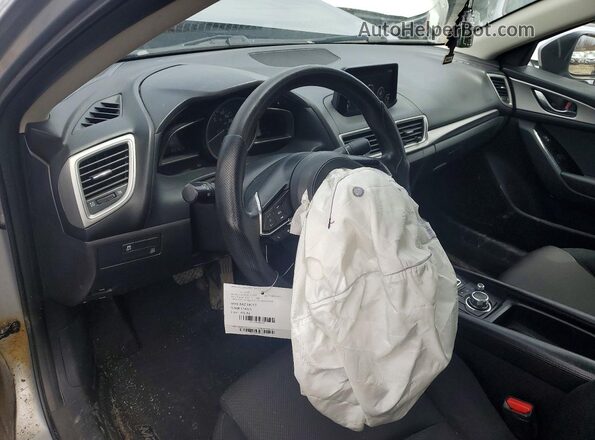 JM1BN1U76H1107261 2017 MAZDA 3 Gray Dashboard view