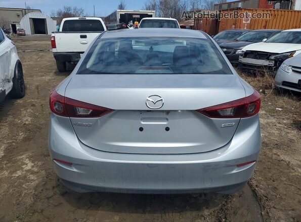JM1BN1U76H1107261 2017 MAZDA 3 Gray Rear view