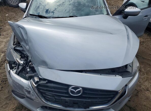 JM1BN1U76H1107261 2017 MAZDA 3 Gray Rear interior view