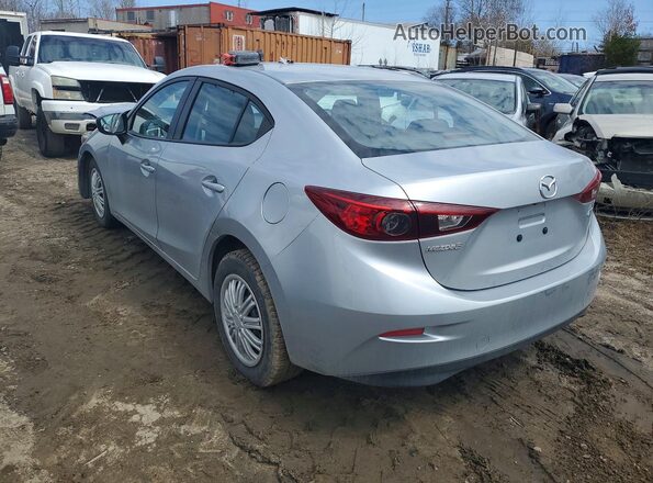 JM1BN1U76H1107261 2017 MAZDA 3 Gray Rear left