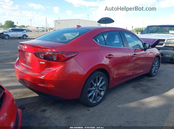 JM1BN1V30J1155873 2018 MAZDA 3 Красный Задняя правая четверть