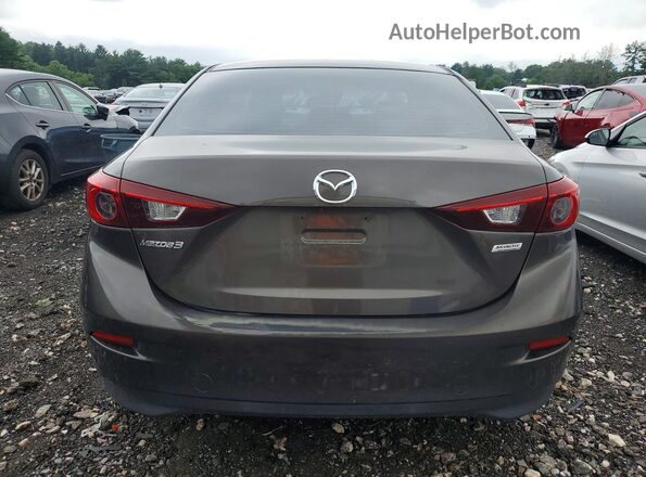 JM1BN1V70H1105035 2017 MAZDA 3 Gray Widok z tyłu