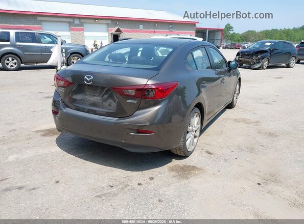 JM1BN1V70H1105259 2017 MAZDA 3 Brown Հետևի աջ
