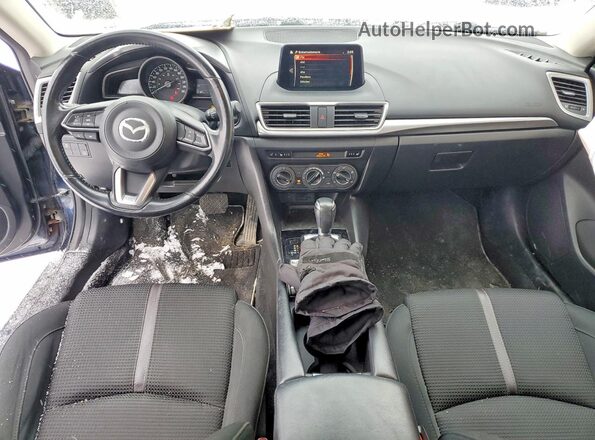 JM1BN1V72J1179448 2018 MAZDA 3 Blue Vista del salpicadero