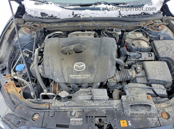 JM1BN1V72J1179448 2018 MAZDA 3 Blue Vista interior trasera