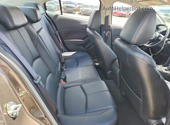 JM1BN1V77H1103377 2017 MAZDA 3 Charcoal Rear seats view