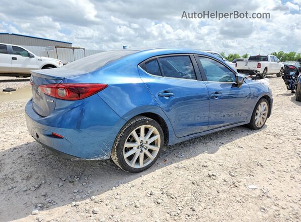 JM1BN1W35H1100554 2017 MAZDA 3 Blue უკანა მარჯვენა