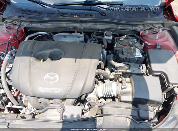 JM1BN1W35H1104751 2017 MAZDA 3 Red Вид ззаду
