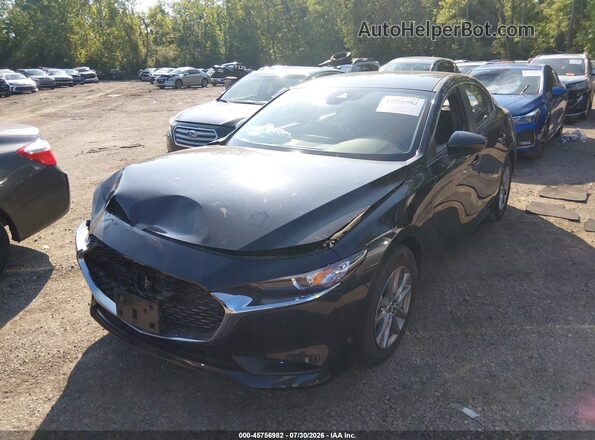 JM1BPAA73M1324081 2021 MAZDA 3 Черный Передняя левая четверть
