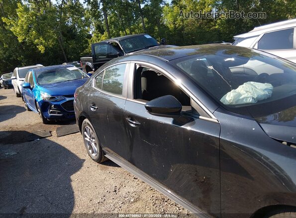 JM1BPAA73M1324081 2021 MAZDA 3 Черный Вид задней части салона