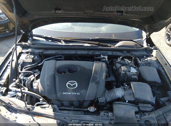 JM1BPAA73M1324081 2021 MAZDA 3 Черный Вид сзади