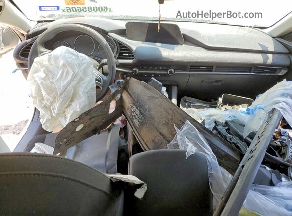 JM1BPAAL0M1327761 2021 MAZDA 3 White Вид панелі приладів