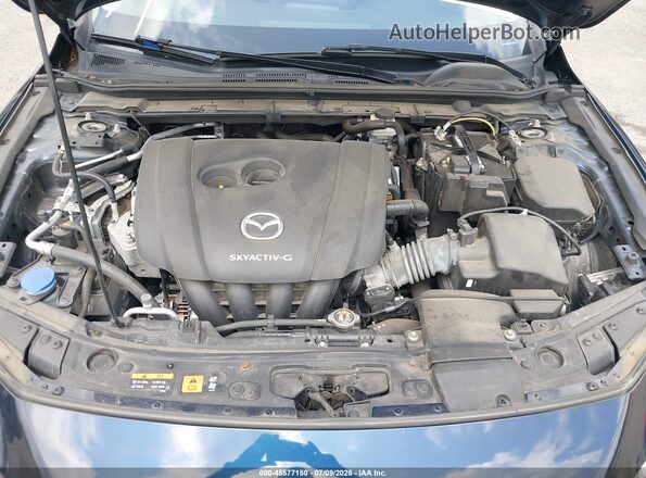 JM1BPAAL0M1338761 2021 MAZDA 3 Blue Հետևի տեսք