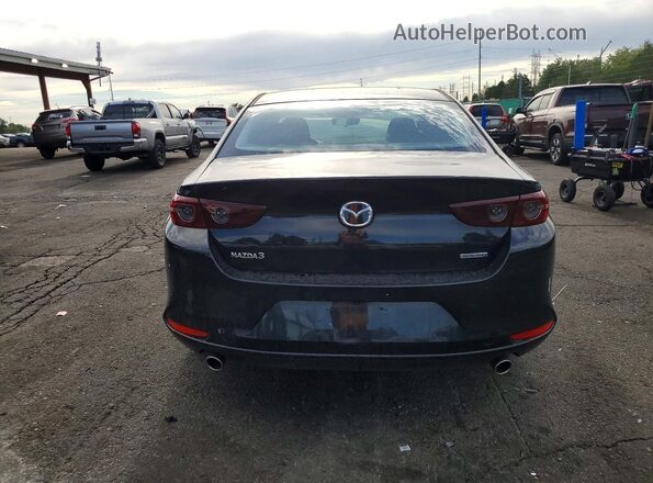 JM1BPAAL4M1344854 2021 MAZDA 3 Black Вид ззаду
