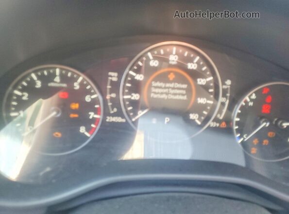 JM1BPAAL4M1344854 2021 MAZDA 3 Black Вид щитка приладів