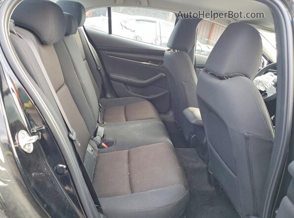 JM1BPAAL4M1344854 2021 MAZDA 3 Black Вид задніх сидінь