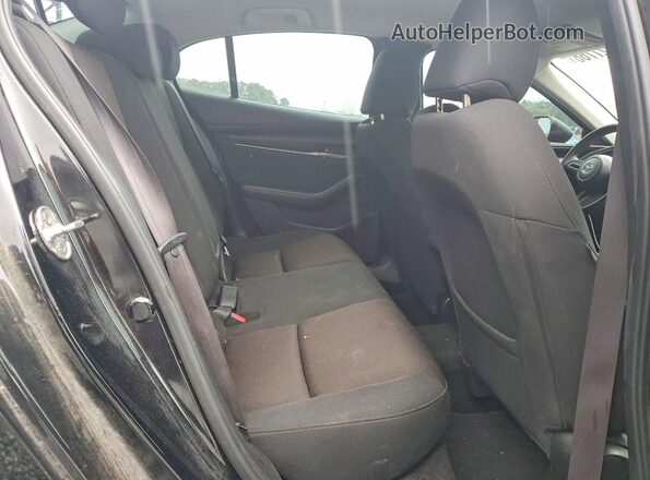 JM1BPAAL6M1313380 2021 MAZDA 3 Black Vista de los asientos traseros