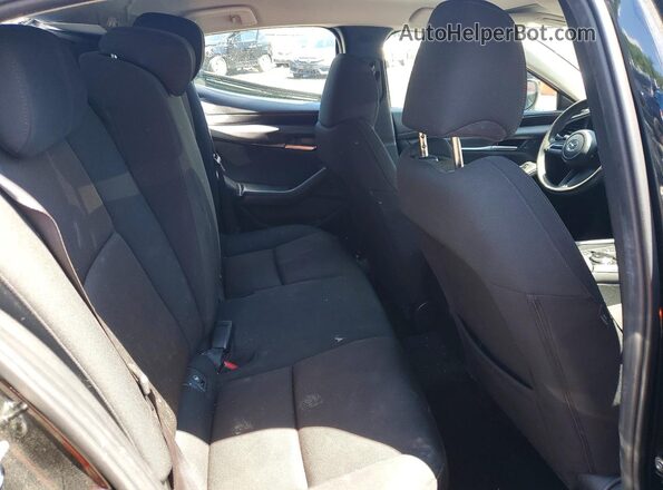 JM1BPAALXM1313849 2021 MAZDA 3 Black Вид задніх сидінь
