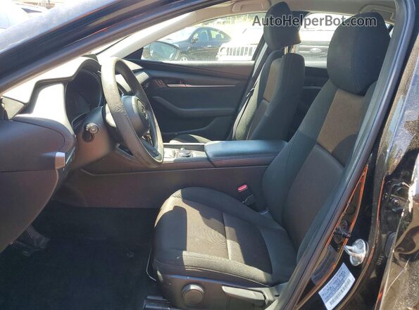 JM1BPAALXM1313849 2021 MAZDA 3 Black Вид салону спереду