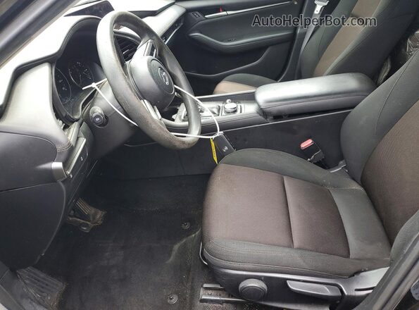 JM1BPAALXM1313849 2021 MAZDA 3 Black Передня права чверть