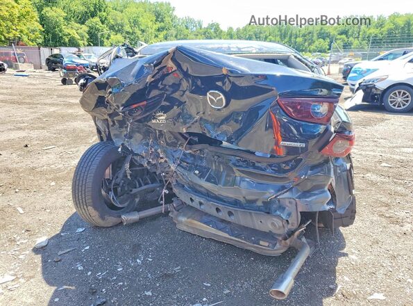 JM1BPAALXM1313849 2021 MAZDA 3 Black Вид ззаду