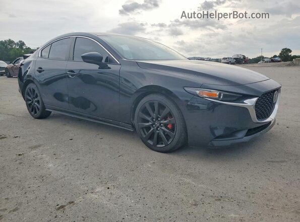JM1BPABL0M1313907 2021 MAZDA 3 Черный Передняя правая четверть