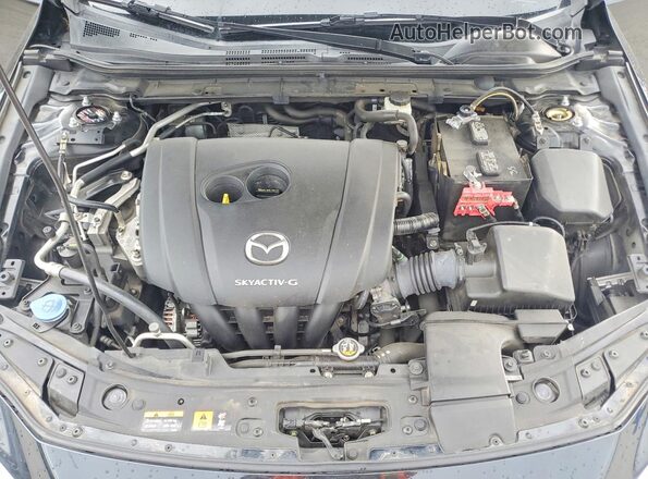 JM1BPABL0M1313907 2021 MAZDA 3 Черный Вид задней части салона