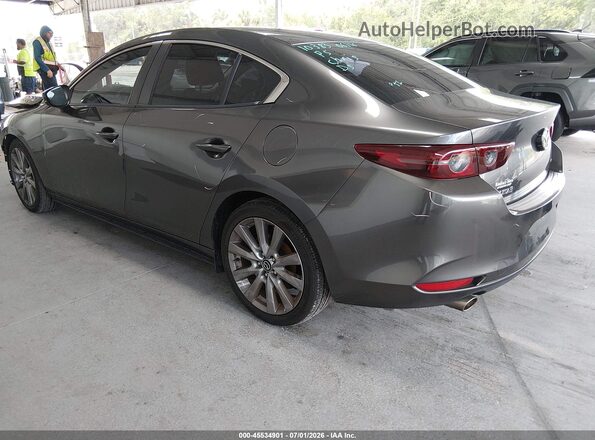 JM1BPABL0M1324860 2021 MAZDA 3 Gray Հետևի ձախ